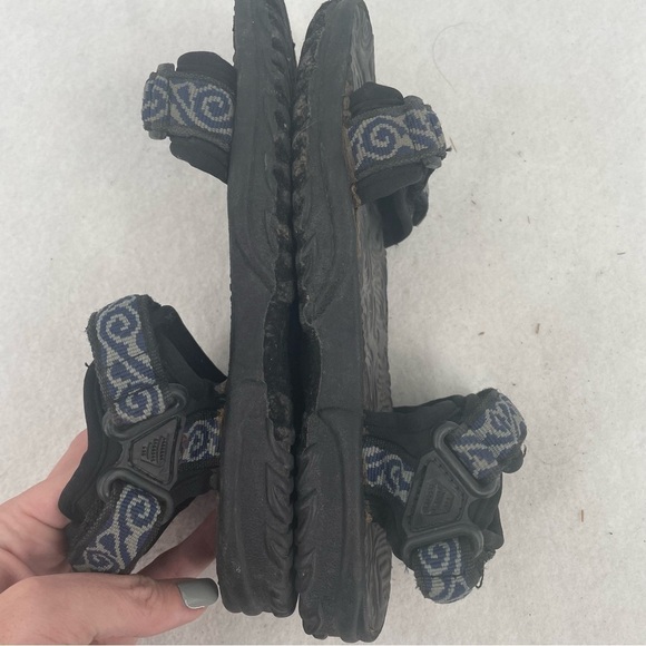 MAUI and Sons Women’s Hana Thick Strap Sandals Black/Blue size: 7 - Picture 6 of 10